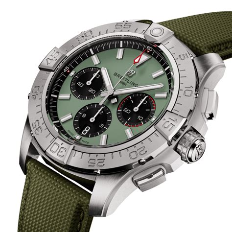 breitling green avenger|Breitling Avenger b01 chronograph 44.